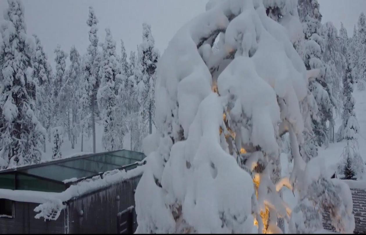 Levi Secret Igloo Revontuli Villa Sirkka Exterior photo